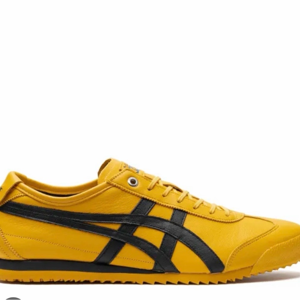 Onitsuka Tiger by Asics women’s Yellow and Black Sneakers